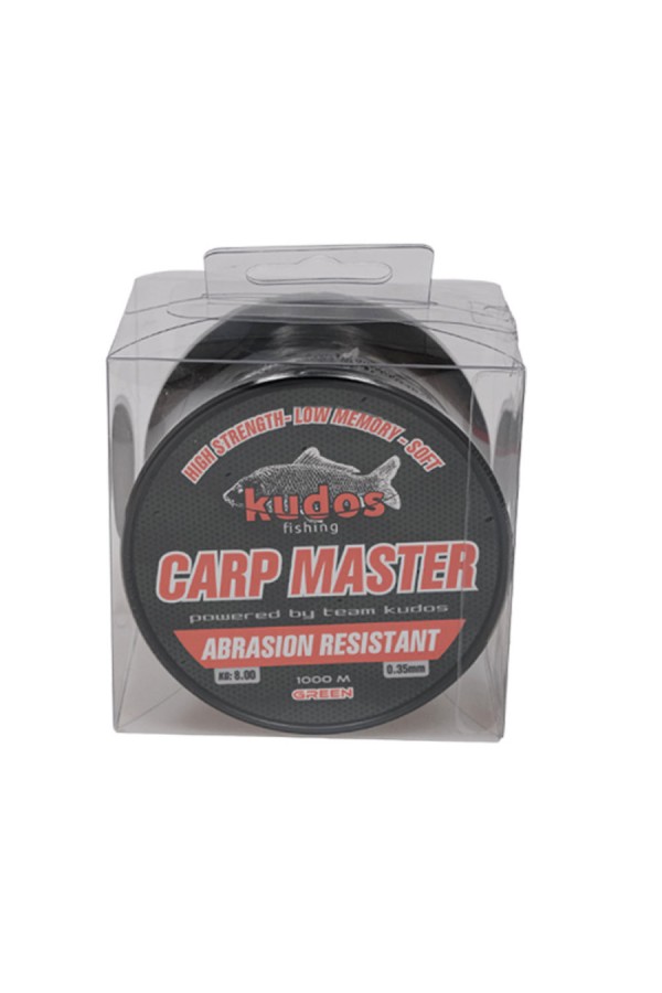 Kudos Carp Master 1000m 0.35  Yeşil Misina