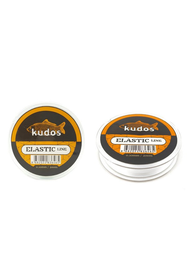 Kudos Elastic Line Yem İpi 200m 0,10mm