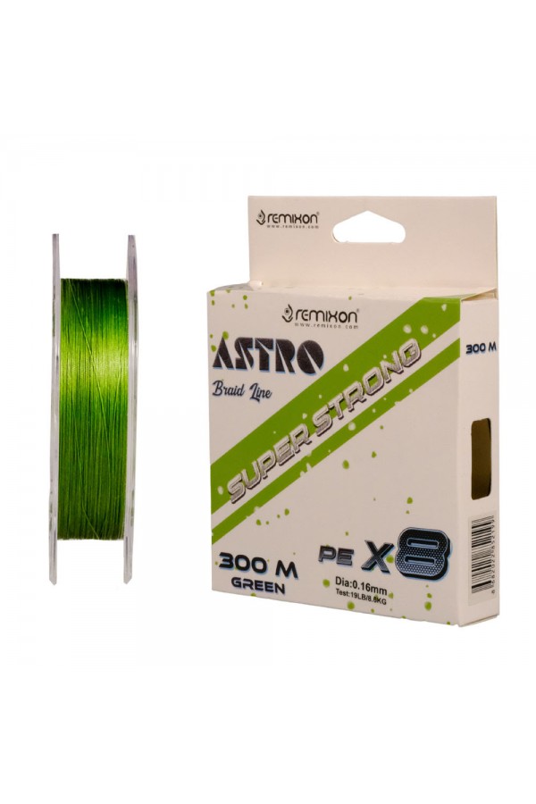 Remixon Astro 8X 0.16mm 300m Green İp Misina