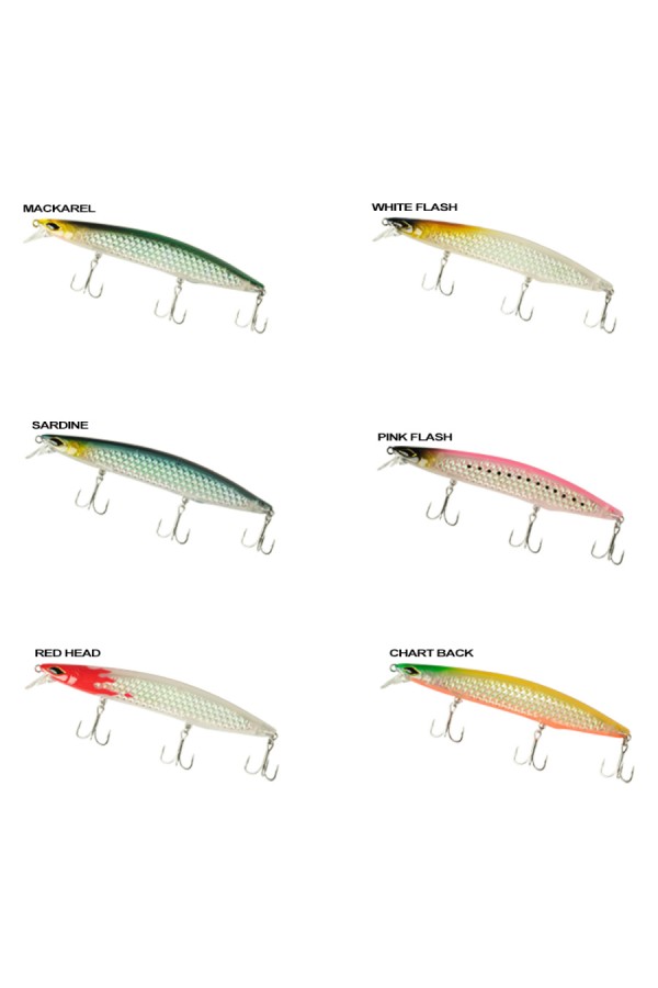 Ryuji Flash Minnow 14cm 28gr Floating Maket Yem