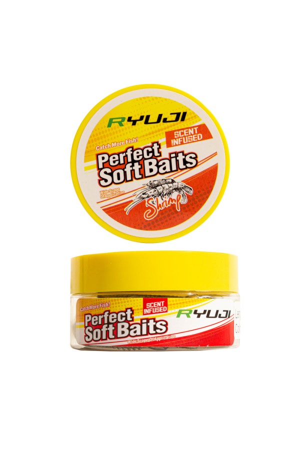 Ryuji Perfect Bait BT Karides Kokulu Silikon (10 Adet)