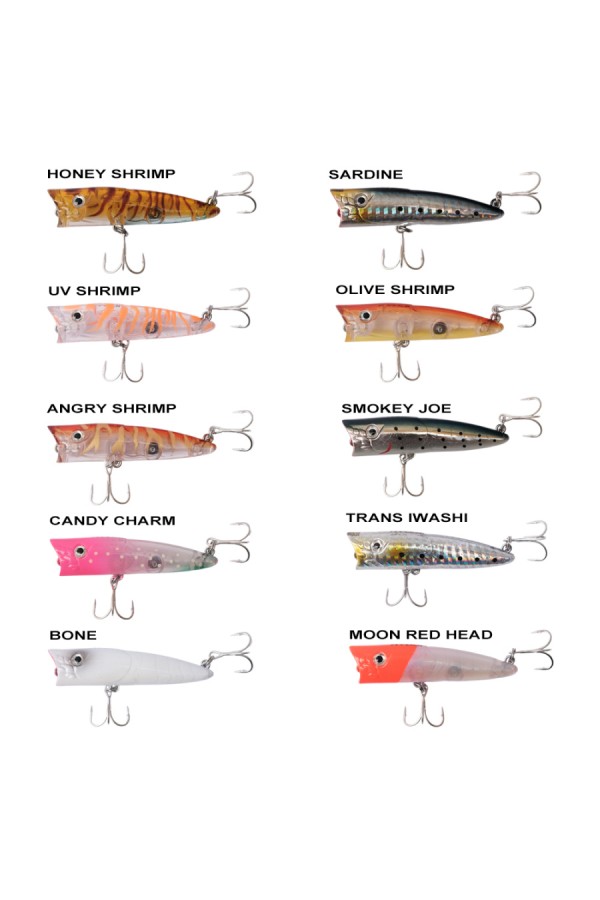 Ryuji Sea Popper 7cm 8.5gr Top Water Maket Yem