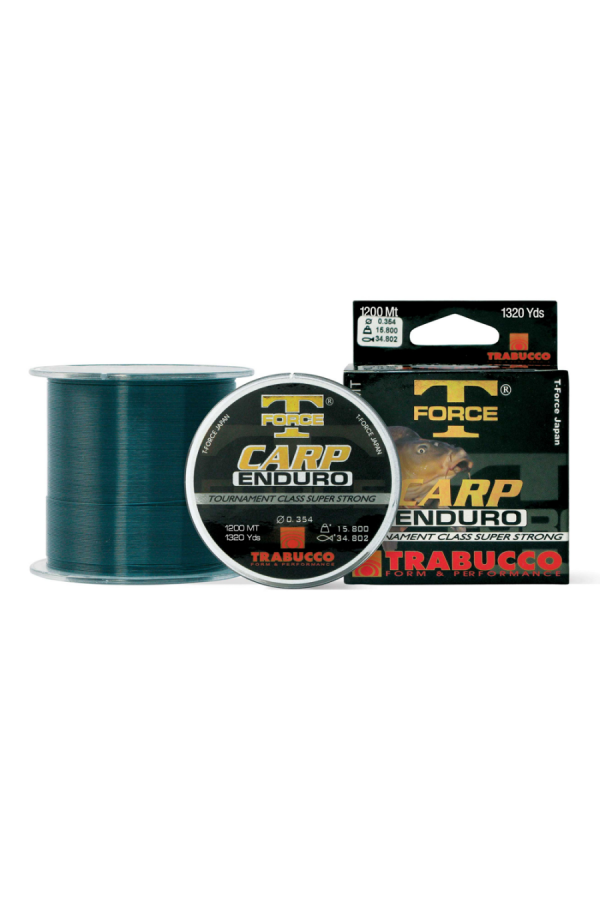 Trabucco T-Force Carp Enduro Serisi 1200m Monofilament Misina