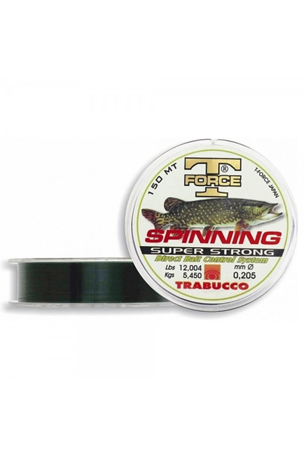 Trabucco T-Force Spinning Pike Serisi 150m Monofilament Misina